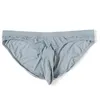 Caleçon hommes sous-vêtements slips éléphant nez poche de renflement glace soie sans couture respirant Sexy sous-vêtement Gay Sissy Lingerie