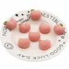 Squishy Jouet Mignon Pêche TPR Balle Antistress Squeeze Mochi Rising Jouets Abreact Doux Collant Squishi Soulagement Du Stress Drôle Cadeau 0413