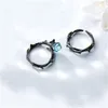 ウェディングリング女性のためのヴィンテージツリーバインファッションジルコン婚約指輪カップル恋人パーティー女性黒指の贈り物