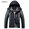 Jacket Men Windproof waterproof Casual Hooded Jackets Autumn Winter Windbreaker Male Coats Sportwear Outwear Plus Size7XL 8XL Y1109