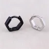 1pc KPOP DNA coreano V quadrato esagonale triangolo orecchini in acciaio inossidabile orecchini Hip Hop orecchino titanio uomo gioielli accessori