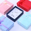 9*7*2.8 cm haute qualité mode pour breloques perles boîte-cadeau emballage pour pendentifs colliers boucles d'oreilles anneaux Bracelets bijoux WXY134