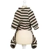 Pet Pajama Cães suprimentos para roupa vestuário presentes de Natal de algodão desenhos animados primavera verão vestir por atacado filhote de cachorro casaco roupas camisa vestuário fadu teddy s-xxl