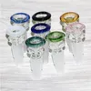 Herb Slide Glass Bowls 2 in 1 14mm 18mm Roken Filter Bowl for Bongs Reclaim Ash Catcher Accessoires