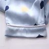 Girl Pajama наборы Baby Boy Boy одежда No- unicorn Pijama детская одежда bebe длинные верхние пансионаты спать детская пижама ночная рубашка 211026