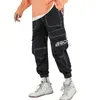 2021 Män Cargo Pants Hip Hop Streetwear Fashion New Multi Pocket Overaller Pant Casual Pencil Sweatpants Jogger Mens Trousers Y0927