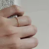 Mini Pearl 14 K Knuckle Altın Dolu Mujer Bague Femme El Yapımı Minimalizm Takı Boho Yüzükler