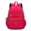女性のバックパックのための10代の女の子キップドナイロンバックパックMochila Feminina女性旅行Schoolbag Sac A Dos Bag