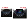 Lecteur dvd de voiture Android 9 pouces 4 cœurs HD Auto Radio GPS Navigation tactile complet pour Ford Escape 2013-2016 Carplay Support