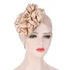 Bonnet / Crâne Casquettes Femmes Chapeaux Printemps Eté Floral Bonnet Chapeau Musulman Stretch Turban Cap Perte De Cheveux Chapeaux Hijib All-match Delm22