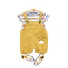 Erkek bebek gril yaz pamuklu kıyafetler çocuk karikatür tişörtlü kot şort 2pcssssss infant çocuk moda yürümeye başlayan çocuk izleme 25658968