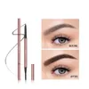 6 couleurs Ultra Fine Triangle crayon à sourcils précis sourcils définisseur longue durée étanche pour la beauté maquillage des sourcils