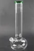 Bong in vetro trasparente da 8 pollici per narghilè con tubo ad acqua Downstem Oil Dab Rig con giunto femmina da 14 mm per tabacco