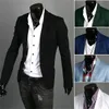 Jackets masculinos Blazer Men New Chegada Roupas Moda Single Single Button Terno Soit