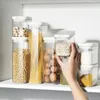 Opslagflessen Jars Airtight Food Containers voor Sugar Meel Bakken Leverancier Transparante Plastic BPA Gratis keuken Pantry