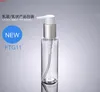 300pcs / lot Bottiglia di lozione di plastica da 100 ml con pompa d'argento utilizzata per cosmetici packaginggood qty