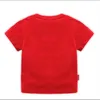 2022 Summer Short Sleeve Kids Tshirt Classic Print Baby Clothes Boys Girls Tops Thin Round Neck Cotton 27 Years5311517