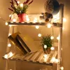 Strings Dandelion LED String Lights Luce a batteria per ghirlanda Home Christmas Wedding Terrace Party Holiday Decorations