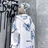 Jesień Streetwear Królik Drukowanie Bielsze Kobiety Bluza Plus Rozmiar Luźne Zip-UP Damskie Bluzy Winter Ins Samica Hoodiey 210521