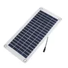Panneaux portables semi-flexibles de polysilicium de système de kit actionné par panneau solaire de 12V 9.2W