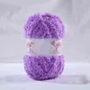 1 PC Woolen Grube Coral Velvet Przędza Soft Baby Yarn Ręcznie Dzianie Kaszmirowa Przędza Szydełka Koc Nakładka Sweter Y211129
