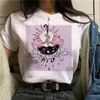 Camisetas para mujer Camisetas Mujeres Anime Imprimir Grunge Steampunk Tee Gothic Female Harajuku Ropa de verano E-Girl Kawaii Y2K Top Estética