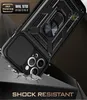 Hybrid Armor Cases Magnetische stoßfeste Abdeckung für iPhone 13 12 11 Mini Pro Max X XS Samsung S21 S20 A72 A52 A12 mit Ständerhalter