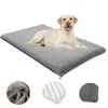 Grand chien lit tapis orthopédique mousse à mémoire de forme chien maison amovible lavable chien de luxe canapé-lit pour petit moyen grand fournitures pour animaux de compagnie 211029