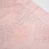 Gestickter Blumen-Kristallstein-Seidenschal, Hijab, Polyester, schlichte Schals, hochwertige muslimische Kopftuch-Verpackung für Frauen, 180 x 90 cm