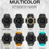 Smael Topmerk Luxe Mens Horloges Mode Casual Sports Quartz Horloge Mannen Waterdicht Military Digital Horloge Relogio Masculino G1022