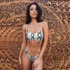 Snakeskin bikini kvinnor badkläder leopard bikinis sexig Biquini baddräkt push up baddräkt kvinnlig beachwear simning bikini womenx0523