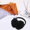 ベレットレディウーマンヘッドバンドブラックフェイクファーウィンターイヤカバーEarmuffs5517092