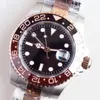 40MM Automatic Black Dial High Grade Men Wristwatch Mens Watches With Rose Gold Two Tone Stainless Steel 126711 Bracelet Everose G206S