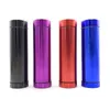 Metal smoking accessories Dugout With Herb Grinder Aluminum One Hitter Bat Cigarette Case Holder Lighter Container Multifuction