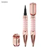 Queen's Scepter Gold Rose Liquid Eyeliner Pen Jet Black Eye Liner Waterproof Sweatproof Hold 24H Long Last Fast Dry Yanqina Wholesale Makeup Pens