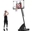 Hoop Basketball Système de basketball 7.5ft-10ft Taille réglable pour une utilisation extérieure intérieure LED US STOCK D'autres biens sportifs297S