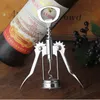 Şarap Açacağı Şişe Açacağı Paslanmaz Çelik Metal Güçlü Basınç Kanat Tirbuşon Barlar için Mutfak Araçları ve Aksesuarları