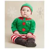 Kerst baby rompertjes Santa kostuums babykleding sets algemene baby boy kleding jumpsuit roupa de bebe roupas para bebe menino 210413