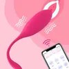 NXY Sex Vibrators spel Bluetooths Dildo för kvinnor Trådlös app Fjärrkontroll Dra Vibrerande Panties Toys Pair Shop 1208