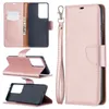 BF Litchi PU Leather Wallet Credit Card Slot Cases With Wrist Free Strap For Samsung S20 S21 FE A02 A12 A32 4G 5G A42 A52 A72 A22 A82 A03S M32 A02S A21S A21 A31 A51 A71