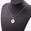 Hangende kettingen vallen handgemaakte heren zware st Christopher ketting reiziger medaillon bijbel Jezus bescherming sieraden doop geschenken 5402993