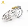 NXYCockrings CHASTE BIRD Male Metal Stainless Steel Chastity Device Cock Cage Penis Belt With Ring Adult Sex Toys BDSM A311 1124