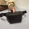 Torby w talii PU Leather Fanny Pack Zipper Women Travel Torba na Cross Body PackPouch Hip Bum Pas Torebka Torebka Moda