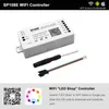 Paski LED indywidualne adresy RGB Pasp Light 20m Zestaw DC5V Transformer Power Supiy SP108E WiFi Contoiierled Stripsled