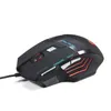 A868 Hoge Precisie 5500DPI Muis Muizen met Kleurrijke Kleur Veranderende Lichten USB 2.0 7-knops Wired Game Mouse A35 A36