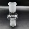 Glass Bong 드롭 다운 어댑터 Hockahs Clear 14.4mm 18.8mm 수컷에서 여성 조인트 크기 변환기 10mm 14mm 18mm 물 파이프 오일 장비 연기 액세서리에 사용할 수 있습니다.