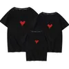 Family Look Abiti coordinati T-shirt Vestiti Maniche corte Madre Padre Figlio Figlia Bambini Baby Cuore amoroso 210521