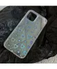 Coque de téléphone couleur Laser Love 3D, étui en fourrure de silicone souple pour iPhone 7 8 Plus X XS XR MAX 11 Pro SE 13 12