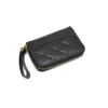 Portefeuille En Cuir Petite Carte Sac Femme Laser Multi Organe Fermeture Éclair Lingge Zéro Mini Vache Clip Ins 046