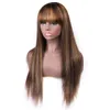 Ishow Brazilian 13 1 Part 13x4 Transparent Lace Front Wig Body Wave Yellow Green Human Hair Wigs Brown Ginger Blonde Blue Purple O222m